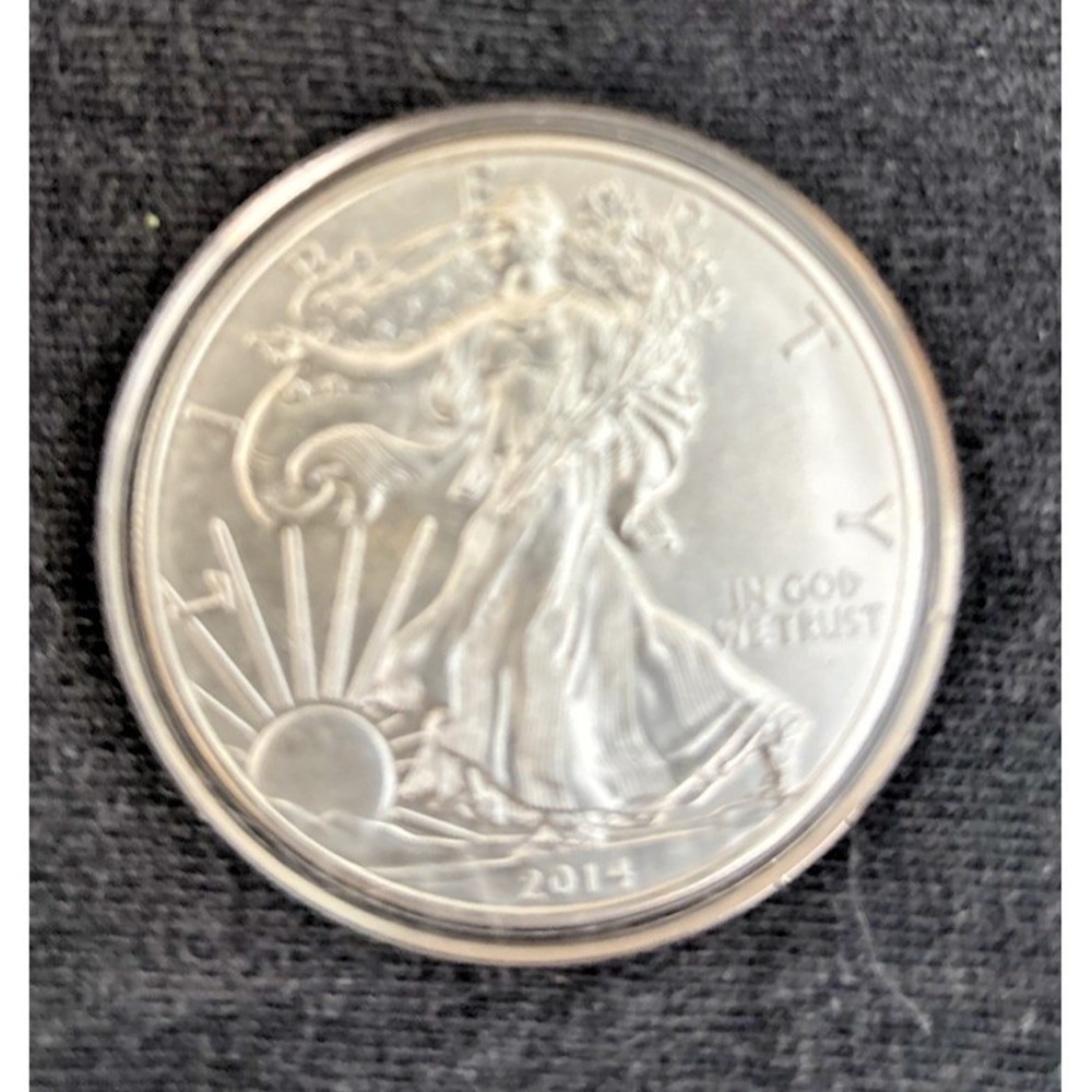 2014 $1 American Silver Eagle 1 oz Brilliant Uncirculated